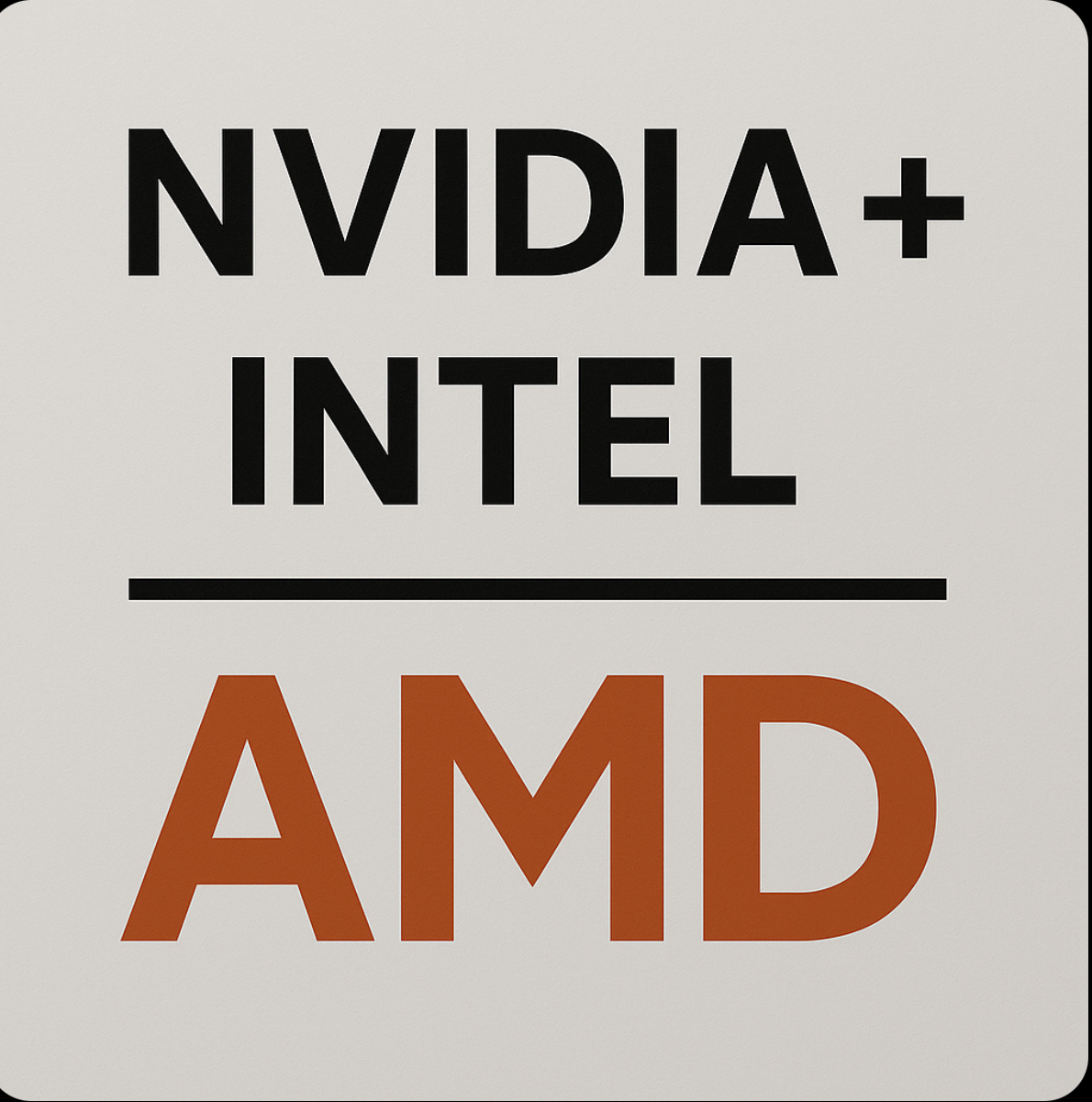 NVDA+INTEL=AMD !