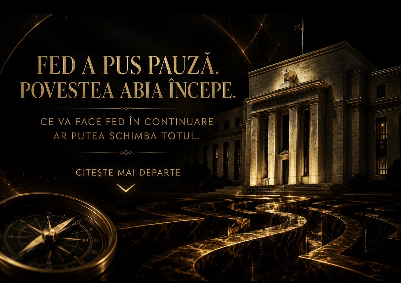 Fed a lăsat dobânzile pe loc. Piețele au ridicat din umeri. Nimic surprinzător. Și totuși, exact aici începe partea interesantă.   